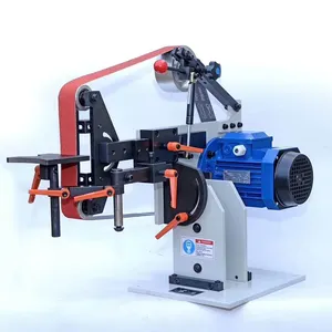 high precision multifunctional 2*82 sand belt grinder machine