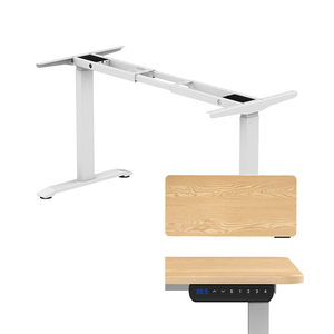 Escritorio <span class=keywords><strong>de</strong></span> Oficina con Columna <span class=keywords><strong>de</strong></span> Elevación Rectangular <span class=keywords><strong>de</strong></span> Doble Motor y 2 Etapas, Ajustable en Altura, con <span class=keywords><strong>Diseño</strong></span> Moderno y <span class=keywords><strong>de</strong></span> Alta Calidad - Product Image 1