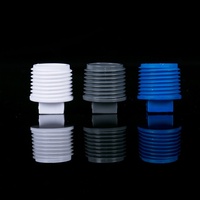 Bouchon de raccordement à filetage externe Mingde à surface lisse, connecteur de tuyau d'alimentation en eau, accessoires de raccordement double, forme de tête hexagonale