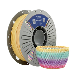 Antinsky PLA Silk <b>Rainbow</b> Colors 3D Printing Filament 1.75mm 1KG Smooth Print Silky Surface Finish for 3D Printing Material - Product Image 1