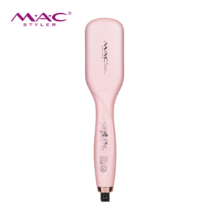 <span class=keywords><strong>Cepillo</strong></span> <span class=keywords><strong>Alisador</strong></span> de Cabello MAC Ion Keratin Protect 480 ° Herramienta de peinado y alisado de un solo paso con pantalla LCD digital y calentamiento cerámico - Product Image 4