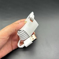 Câble de données USB-C 120W 6A à charge rapide en PVC pas cher pour iPhone et Android
