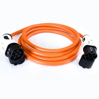 Câble de chargeur AC EV Type 2 à Type 2 5m/7m TUV/CE approuvé 16A/32A Nouveau IEC 62196