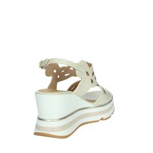 Sandalias de Plataforma Beige Donna Wedge K-11022 para Mujer - Product Image 3