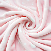 Couverture de produit pour bébé Couverture chaude en peluche crochet en flanelle polaire pour nouveau-né