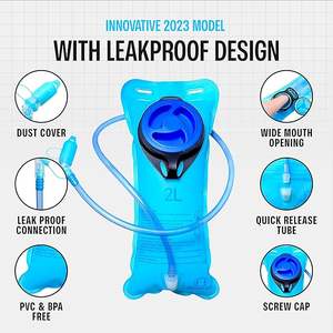 Pour un sac d'hydratation fin avec un matériau PVC léger, des sachets de <span class=keywords><strong>poudre</strong></span> d'électrolyte portables pour l'hydratation - Product Image 6