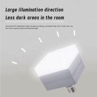 Petite ampoule LED carrée, culot B22/E27, 9W-38W, température de couleur 3000K/6500K, certifiée CE, angle de faisceau 120°, IRC 80, éclairage nocturne domestique
