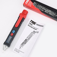 TASI TA881A Lápiz Medidor de Voltaje CA sin Contacto de Alta Precisión con Pantalla Analógica, Sensibilidad Ajustable, Indicación por Luz/Sonido/Barra Analógica