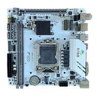 Motherboard Komputer Desktop H510 ITX Baru, Mendukung CPU Intel Generasi 10/11tn, LGA1200, Antarmuka M.2, SATA, Memori DDR4 Ganda 64 GB