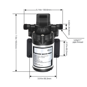 Productos <span class=keywords><strong>Amazon</strong></span> TOP1 <span class=keywords><strong>Bomba</strong></span> de diafragma eléctrica Mambaflo Serie 33 Banco de pruebas 3.3GPM/12.5LPM Dc 12V 1/2 ''-14mnpt <span class=keywords><strong>Bomba</strong></span> de diafragma para RV - Product Image 6