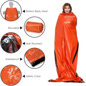 Wholesale Waterproof Outdoor Survival Shelter Bivvy Emergency Camping Thermal Sleeping Bag - Product Image 2