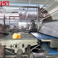 Machine à snacks de riz entièrement automatique HG 300 kg/h avec ligne de production de craquelins de riz et équipement de fabrication de gâteaux de riz soufflé