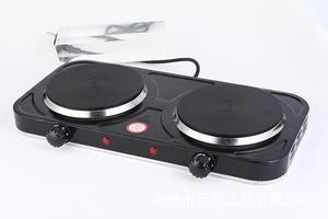 户外野营2000w电热板炊具便携式电双燃烧器热板炉灶台面炉灶 - Product Image 5
