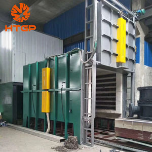 Hongteng Trolley Tipo Tratamiento Térmico Resistencia Horno Bogie Hearth Horno Eléctrico para Endurecimiento Recocido y Templado - Product Image 1