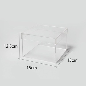 Caja Transparente de Acrílico Aierflorist <span class=keywords><strong>para</strong></span> 1, 9, 16, 24 Flores, Cubierta <span class=keywords><strong>para</strong></span> Empaque de Flores, Caja de Acrílico <span class=keywords><strong>para</strong></span> Almacenamiento de Rosas Preservadas <span class=keywords><strong>para</strong></span> Bodas - Product Image 6