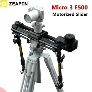 Zeapon cơ giới Micro 3 M500 E500 M700 E700 M1000 E1000 electrnic máy ảnh trượt di động khoảng cách du lịch 59cm/21.2in 4.5kg