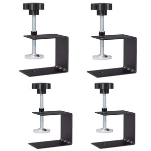 Mẫu phần cứng tủ, đồ gá phổ quát hình chữ C, kẹp cố định ngăn kéo <span class=keywords><strong>2</strong></span> mảnh, được sử dụng để lắp đặt núm - Product Image 1