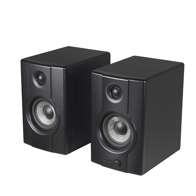 For Recording Room 50W 4 Inch Woofer Bass TRS Audio Professional Powered Active Studio Home Theater System Monitor Speaker