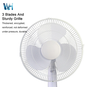 Ventilador de Escritorio/Mesa Eléctrico de 12 Pulgadas, Silencioso, con Enfriamiento por Aire, Tres Velocidades, Plástico Blanco, Suministro Directo de Fábrica - Product Image 5
