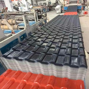 Tejas Sintéticas ASA-UPVC Corrugadas Resistentes al Calor y a los Rayos UV, de Venta Caliente en <span class=keywords><strong>España</strong></span>, para Techos de Hoteles - Product Image 3