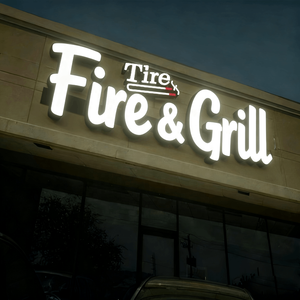 Insegna LED Personalizzata per Attività Commerciali, Insegna Luminosa Frontale, Logo LED per Esterni - Product Image 3