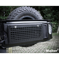 Table de hayon arrière double pliable pour Jeep Wrangler JK JL Accessoires automobiles Table pliable Cargo Maiker Off Road USA Warehouse