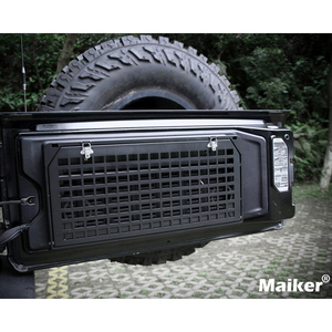 지프 랭글러 JK JL 이중 접이식 후면 테일게이트 테이블 자동차 액세서리 접이식 테이블 카고 마이커 오프로드 미국 창고 - Product Image 5