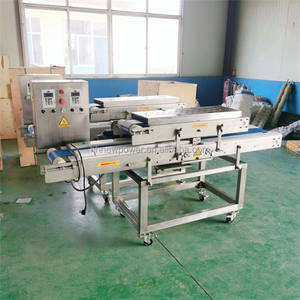 เครื่องหั่นเนื้อสดแบบสายพานลำเลียงไก่แบบ304เครื่องหั่นเนื้อสดแบบแนวนอนอกไก่ไก่ขนาดเล็ก - Product Image 4