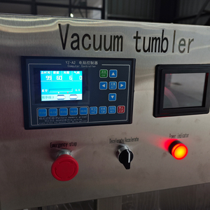 Máquina de Amasado y Marinado al Vacío de Acero Inoxidable de Grado Alimenticio para Aves y Carne de Res - Product Image 6
