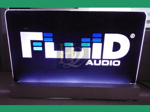 T hình dạng nhôm bảng cơ sở người giữ đơn acrylic dấu hiệu tùy chỉnh A4 led người giữ đơn - Product Image 2