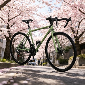 Nouveauté - Vélo de route haut de gamme 700c - Structure stable et haute rigidité - Vélos de route économiques pour les trajets quotidiens en plein air - Product Image 2