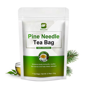 Tisane Biologica alle Aghi di <span class=keywords><strong>Pino</strong></span> in Bustine per Adulti, Antiossidante, Supporto Immunitario, Circolazione Sanguigna Sana, Aiuto per il Sonno, 100% Naturale, 28 Pezzi - Product Image 1