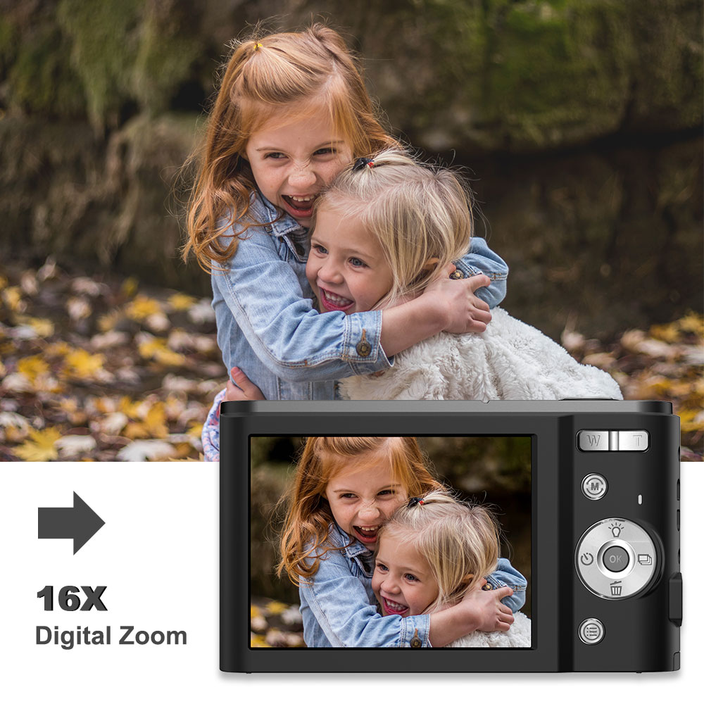 Multiple Color Easy to Use Small Size Photo Shooting And Video Recording Gift Digital Compact Camera