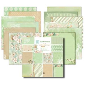 <span class=keywords><strong>Papier</strong></span> cartonné à motifs pour <span class=keywords><strong>scrapbooking</strong></span>, design printanier - Product Image 2