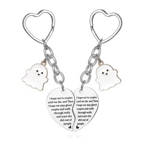 Porte-clés en acier inoxydable en forme de cœur avec motif floral, idéal pour les couples, les familles, ou comme cadeau d'anniversaire – Vente en gros - Product Image 6
