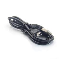 Cable USB-A Mini USB 2.0, Velocidad de Transferencia de 480 Mbps, Conectores Niquelados, Negro, para Teléfonos Móviles, Bancos de Energía, Cámaras, Computadoras