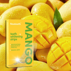 Bandes de blanchiment des dents à saveur résultat rapide PAP formule sûre gel bandes sèches pour les dents sensibles - Product Image 1