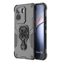 Étui de téléphone personnalisé résistant aux chocs, élégant et robuste, avec support en alliage durable à 360 degrés pour VIVO T50 Pro