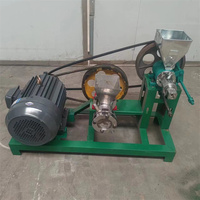 Máquina Extrusora Combinada para Palitos de Arroz y Palomitas de Maíz Curvas, con Motor de Gas de un Solo Cilindro