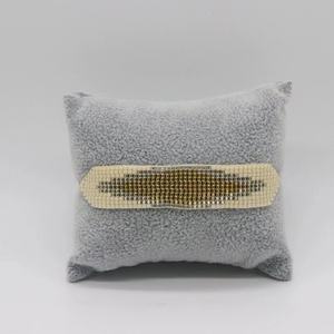 สร้อยข้อมือลูกปัด Miyuki งานทอมือ D102ลูกปัดสไตล์โบฮีเมียนลูกปัดญี่ปุ่นแบบโบฮีเมียนปรับเชือกได้ - Product Image 5