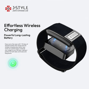 Jccrav8 स्मार्ट हेल्थ कंगन ओडम नींद विश्लेषण sdk और क्लाउड प्लेटफ़ॉर्म समर्थन फैशन रैप कंगन पहनने योग्य उपकरण - Product Image 6