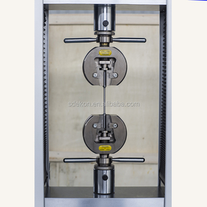 WDW-20 20KN 2TON Máquina de Ensayo de Tracción Electrónica Computarizada de Cuatro Columnas con Doble Husillo de Bolas para Plásticos - Product Image 3