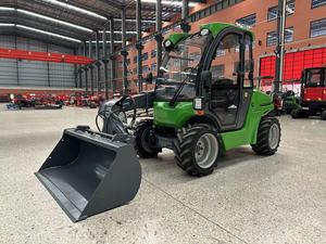 Everun新しいデザインERT1500E 1.35ton機械新しいバッテリー油圧コンパクトバケット小型フロント電気ミニテレハンドラー - Product Image 5