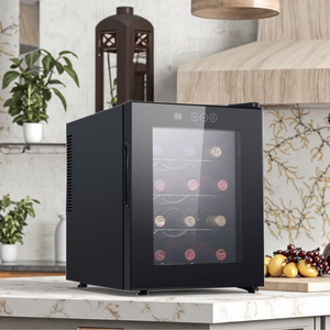 32 Liter Mini <b>Bar</b> Fridge Beverage Stainless Steel Air Cooling Hotel Small Refrigerator Jc-32aw Wine Cooler Wine - Product Image 1