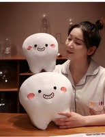 Coffret Cadeau Oreiller en Peluche Dents de Lait 2026 |   Jouets en peluche sur le thème du dentiste pour les fêtes