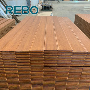 Tarima de Bambú para Exterior, Resistente al Agua, Antideslizante, de Alto Brillo, con Sistema de Clic, Carbonizada - Product Image 2