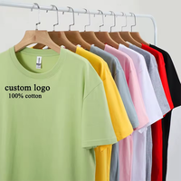 T-shirts Hommes Blanches Surdimensionnés 100% Coton Unisexe Personnalisables à Imprimer en Gros T-shirts de Haute Qualité