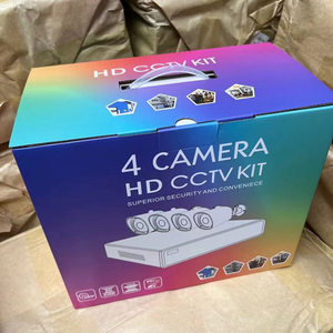 Sistem <span class=keywords><strong>CCTV</strong></span> Jianvision 4K 8MP HD Tahan Air Tipe Bullet Dome POE 4ch Kamera IP Jaringan Sudut Lebar Penglihatan Malam Sensor CMOS NVR Data - Product Image 2