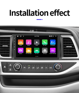 7/9/10 "2 Din hệ thống Android Navigation phổ cảm ứng đầy đủ Màn hình xe đài phát thanh tích hợp máy màn hình lớn đảo ngược Carplay - Product Image 2