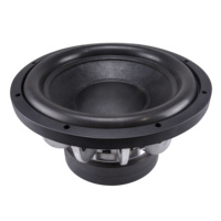Hanson OP-F SW-1275 Caisson de basses audio pour voiture 10 pouces 2000W Puissance super forte Caisson de basses 12 pouces Bord en mousse Cadre en aluminium Bass Build 16 ans